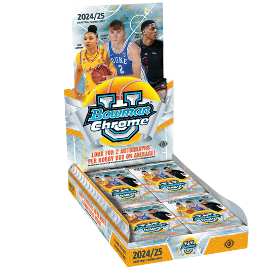 2024-25 Bowman University Chrome Basketball Hobby Box