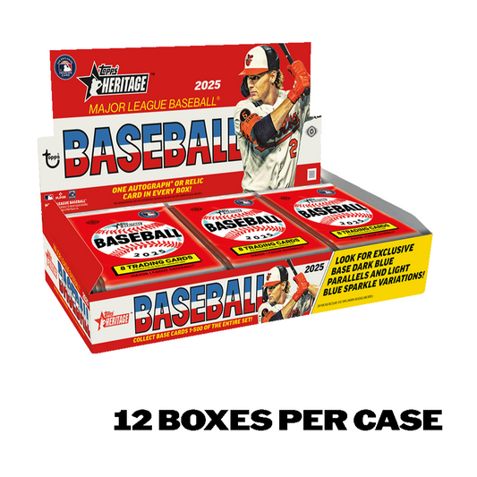 2025 Topps Heritage Sealed Case